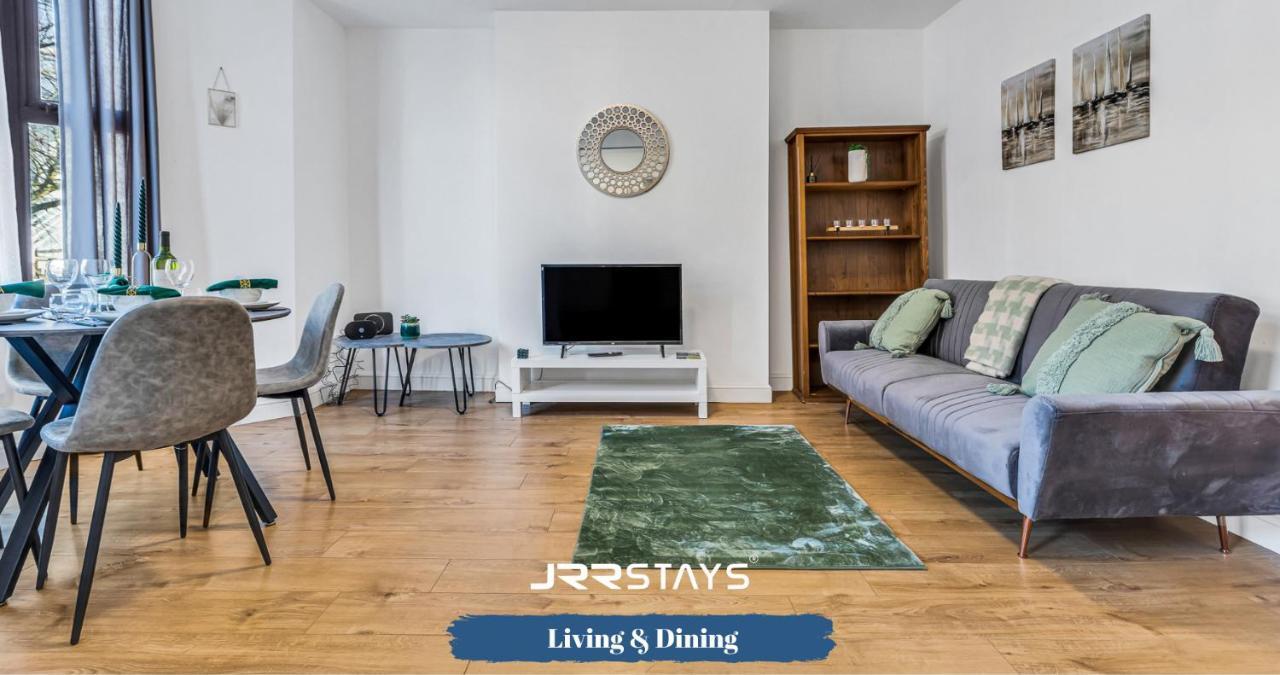 Cardiff Stylish 2 Bedroom Sleeps 6 Wi-Fi - Jrr Stays المظهر الخارجي الصورة