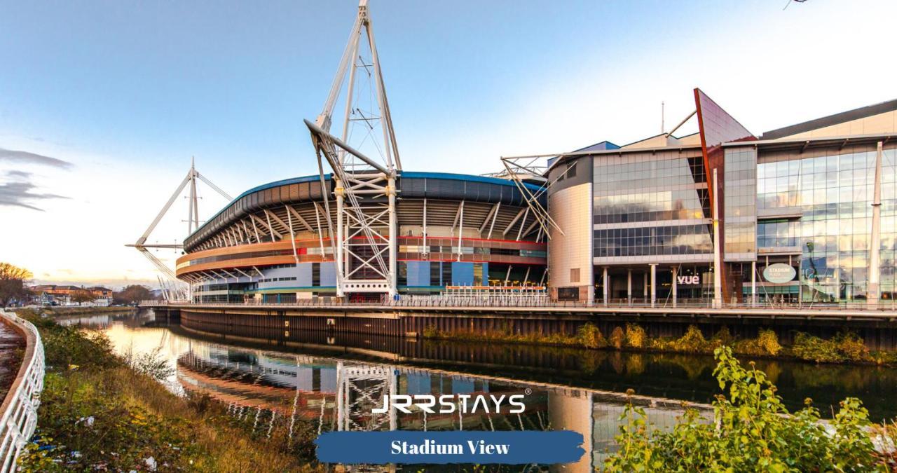 Cardiff Stylish 2 Bedroom Sleeps 6 Wi-Fi - Jrr Stays المظهر الخارجي الصورة