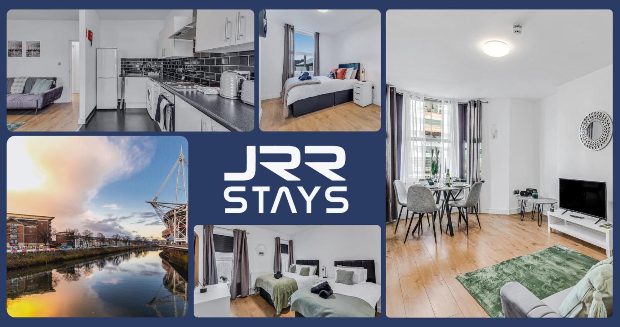 Cardiff Stylish 2 Bedroom Sleeps 6 Wi-Fi - Jrr Stays المظهر الخارجي الصورة